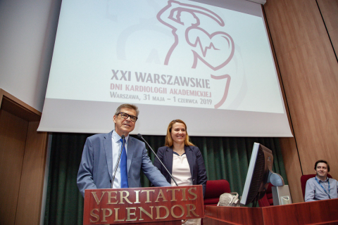 Prof. Grzegorz Opolski i dr hab. Renata Główczyńska