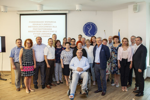 Uczestnicy VI Polsko-Ukraińska Konferencja Naukowa Naukowa poświęcona ratownictwu medycznemu i medycynie ratunkowej 